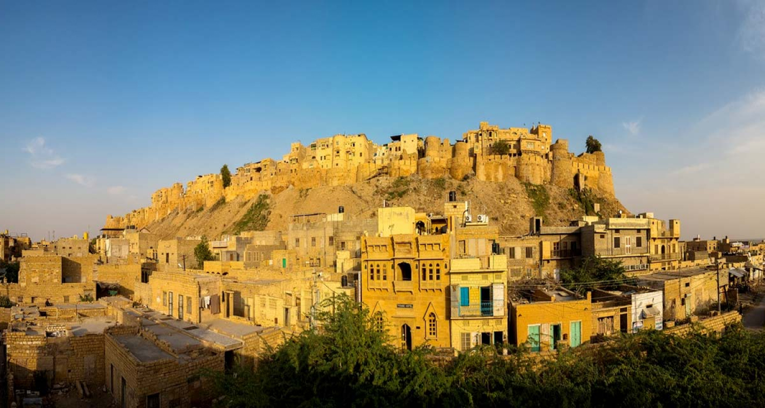 Jaisalmer Fort Rajasthan View